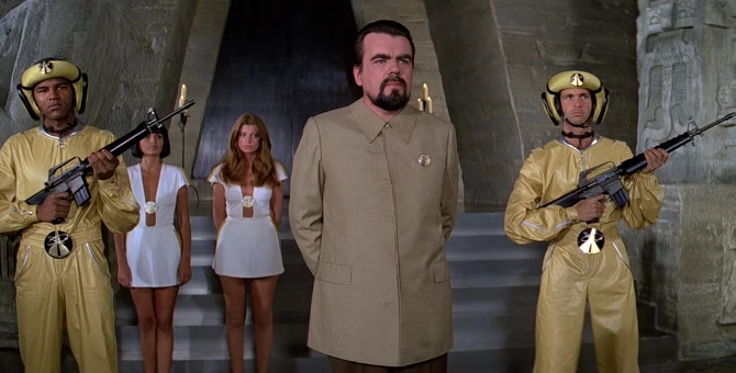Hugo Drax in a scene from Moonraker