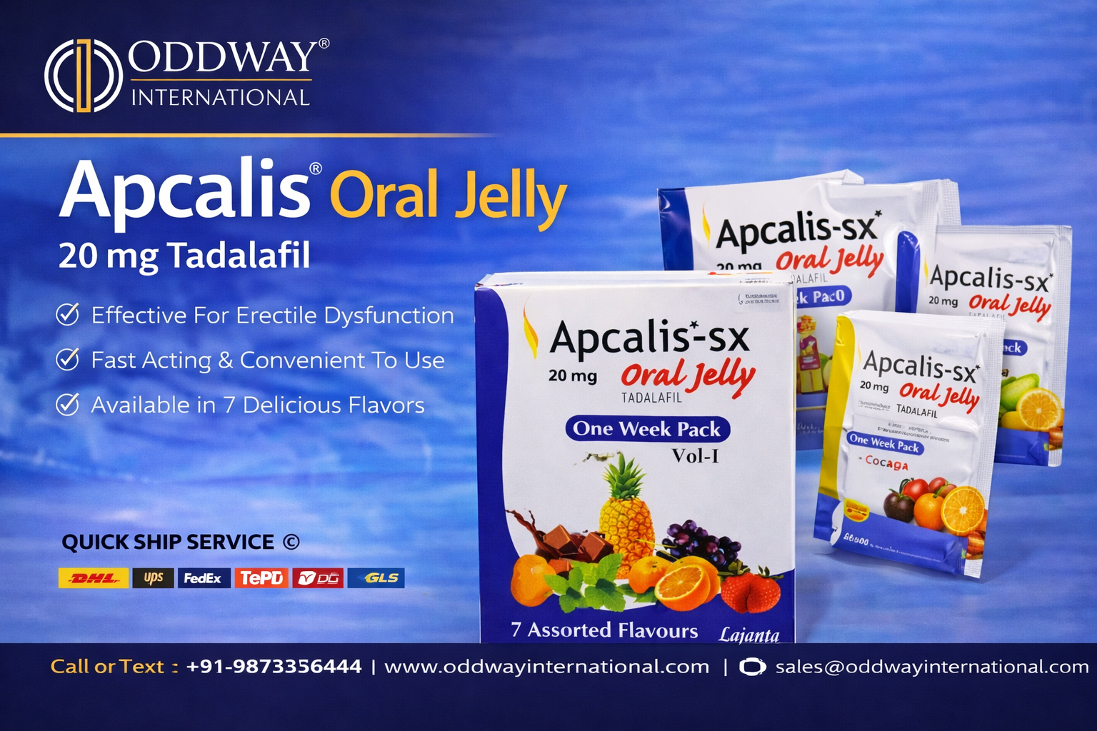 Apcalis SX20 Bulk Supplier By Oddway - Guide to Usage & Benefits