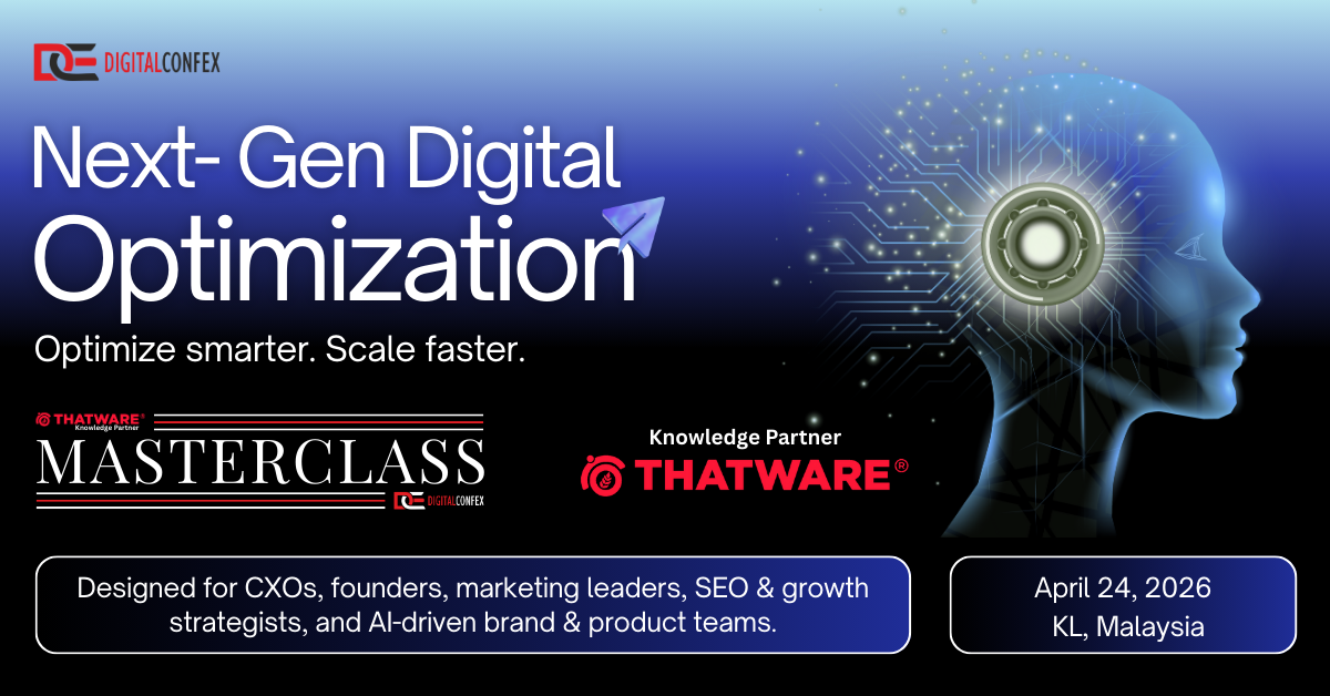 Next-Gen Digital Optimization Masterclass 2026 – Kuala Lumpur