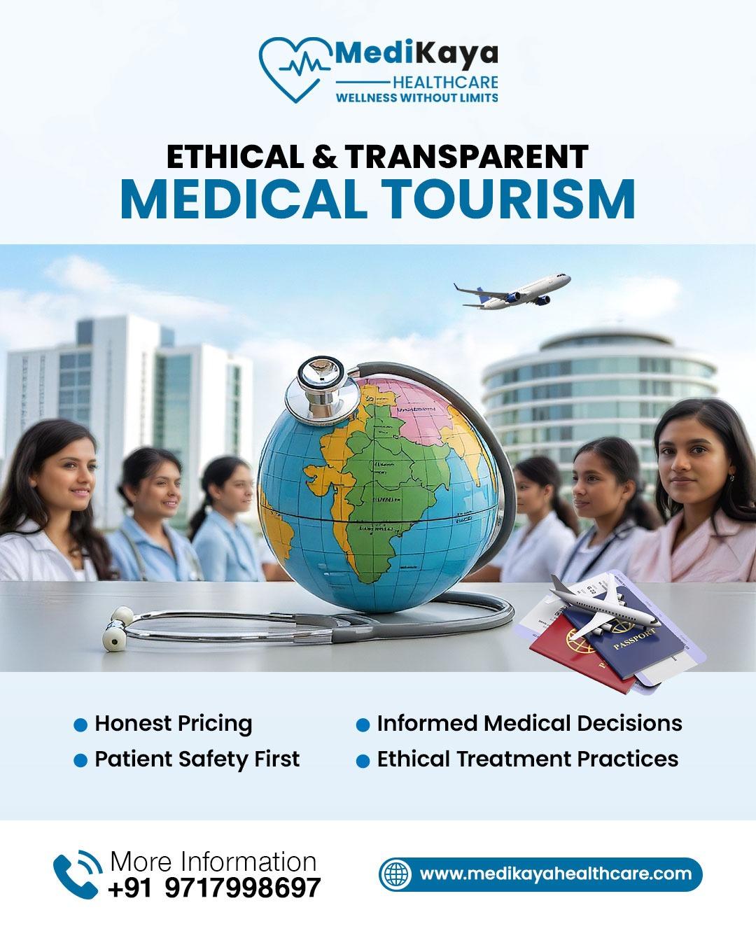 Medikaya Healthcare follows ethical medical tourism practices with transparent pricing, informed consent, and patient-centric care.
#MedikayaHealthcare #MedicalTourism #EthicalHealthcare #TransparentPricing