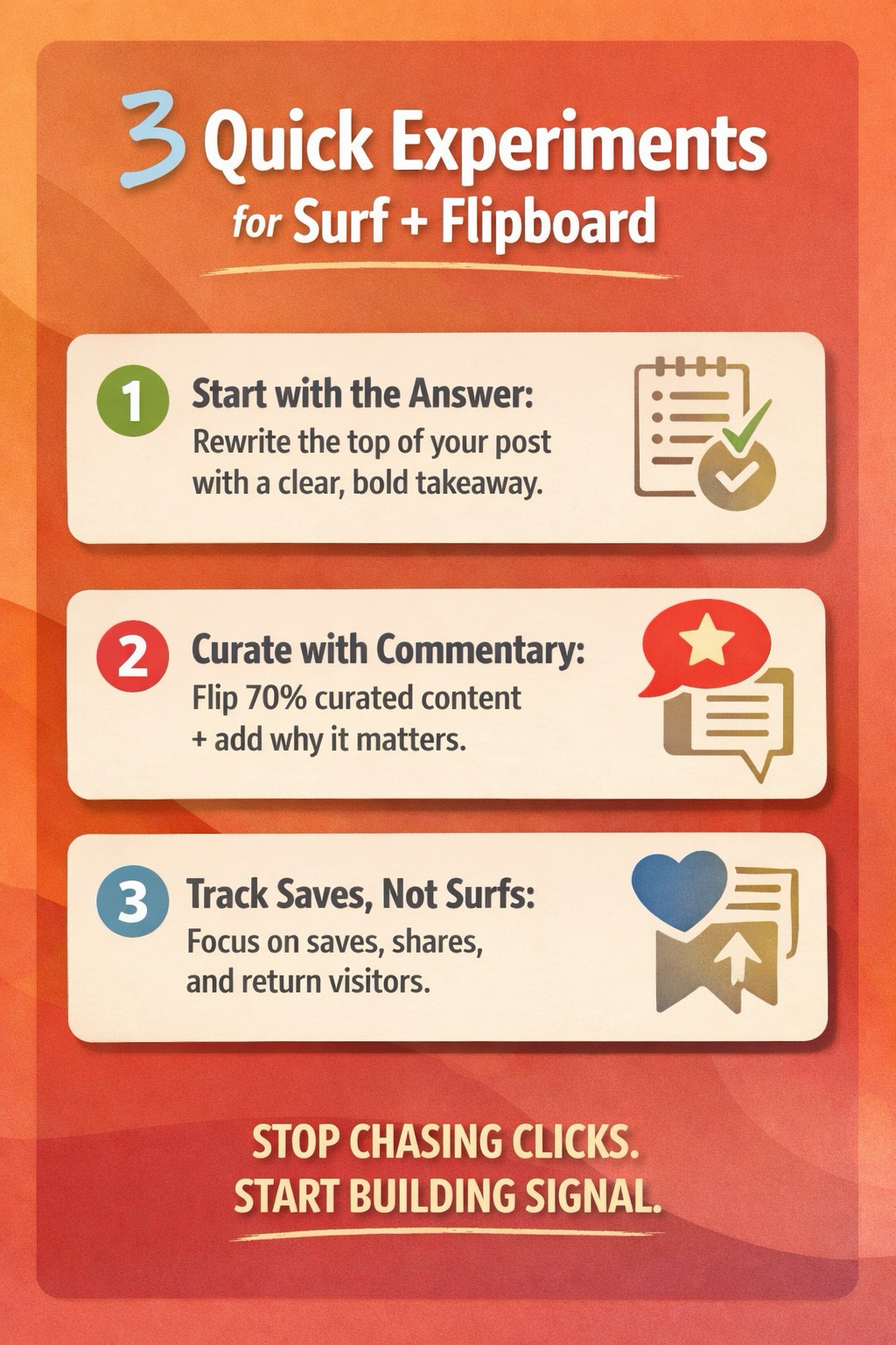 AI image of a Flipboard surf experiment