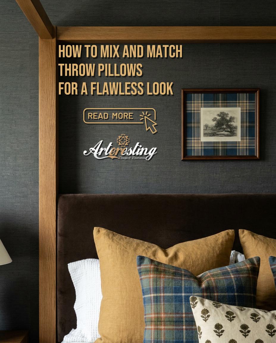 How to Mix and Match Throw Pillows for a Flawless Look