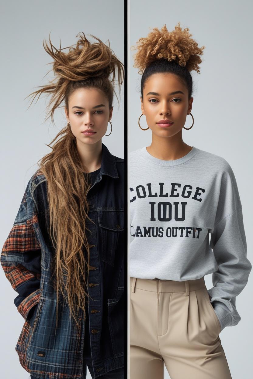 College style isn't about having the biggest wardrobe